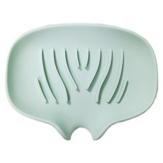 Dahaeyu Dining 不積水 可乾淨使用的肥皂收納盒, 1個, 淺綠色