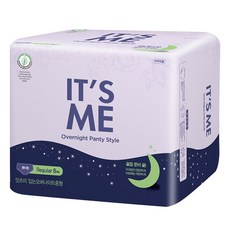 IT'S ME 夜用衛生棉 褲型, 1包, M(85~95號), 8片