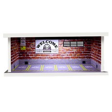 Replica 1:64 迷你車停車場 DIY ROUTE666 壓克力盒 MXT114608, 1個