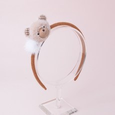HAIRBOW 女童小熊毛球髮帶