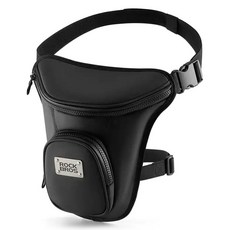 ROCKBROS 洛克兄弟 摩托車自行車腿包 MTB001, 黑色