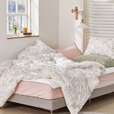 farfe 韓國製造Rosy 60支莫代爾棉貂皮超細纖維薄被, 象牙白