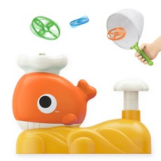 StaToy 鯨魚飛碟捕捉飛行盤, 橘色