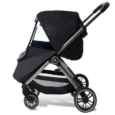 에어보스 유아용 코지 사계절 방풍커버, 모던 블랙, 1개