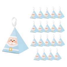 天空聖誕老人三角盒, 20個, 混合顏色