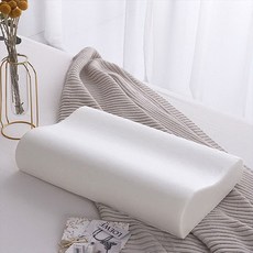 Body Language 高密度貼合記憶棉枕頭 + 可分離式枕套組, 白色, 1套