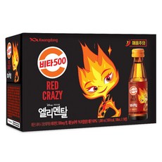 Kwangdong Vita500 Red Crazy維他命能量飲, 100ml, 10瓶