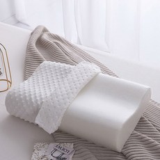 Body Language 高密度貼合記憶枕, 白色, 1套