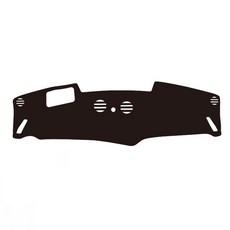 Coris 車用碳纖維儀錶板避光墊, 起亞 Sorento / 油電混合 (有HUD / 2023年7月~), 黑色縫線