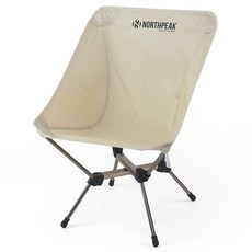 NORTHPEAK Cross 低背椅, 1個, 豆奶色