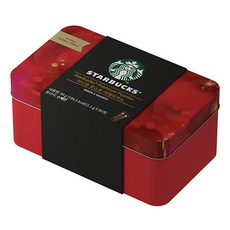 STARBUCKS 星巴克 深烘焙即溶美式咖啡隨身包 節慶鐵盒裝, 90條, 1組