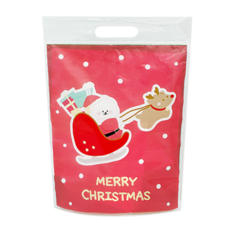 Donna&deco Dona與朋友們的聖誕快樂手提夾鏈袋, 20個, 聖誕老人多娜