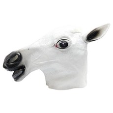 LivingDA 馬面具, 1個, 白色