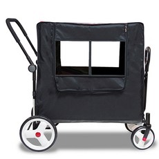 RADIO FLYER 孩童旅行推車防風罩, 1入, 黑色