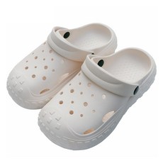 LIFE LANCE 柔軟繫帶緩震防水拖鞋, 02 象牙白, 1套