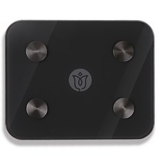 업앤쉐이프 미니 어플 체중계, 다크그레이