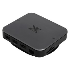 IX 9in1 Type-C NVMe M.2 SSD外接硬碟集線器轉接器, 灰色