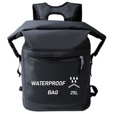 ZOLELE 超輕量運動防水後背包 25L, 黑色