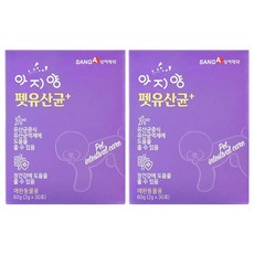 상아제약 강아지 아지양 영양제, 장건강/유산균, 2개, 30회분