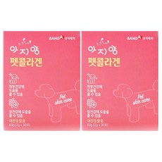 상아제약 강아지 아지양 영양제, 피부/피모, 2개, 30회분
