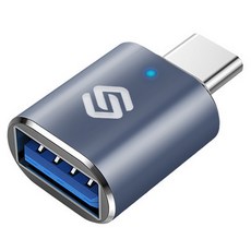 SPACE SHIELD USB 3.0 A型-C型 OTG 轉換轉接頭, 深灰色, 1個, 2cm