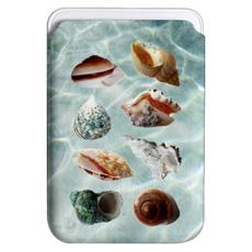 코쿼드 9C9C 오션 맥세이프 휴대폰 하드 카드 지갑, 셀피시 오션, 1개