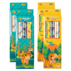 kumhong 侏羅紀世界 2B鉛筆, 隨機出貨, 32個