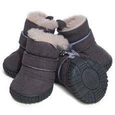 Chilsi 狗狗雪靴, 炭灰色