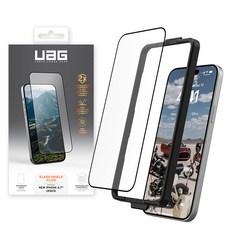 UAG 鋼化玻璃Plus手機螢幕保護貼組, 1套