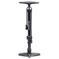 Lezyne立式自行車打氣筒, 1個, 黑色