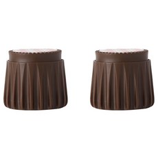 DAILYSHARE 多功能家具防晃動固定器 6.5 x 5 cm, 2個, 棕色