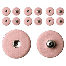 동대문단추왕 싸개 스냅 똑딱이 단추 23mm, 핑크, 7세트