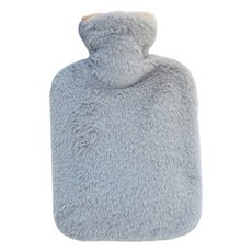 Foot Lab柔軟聚酯套PVC保溫水袋 灰色 2000ml, 1個