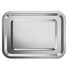 Kitchen-Art 不鏽鋼打孔蓋托盤, 1個, 單一顏色
