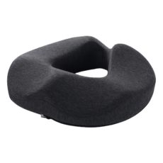 多功能四季透氣甜甜圈坐墊, 深灰色