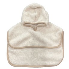 Cherinette 嬰兒揹帶羊毛斗篷保暖罩, 燕麥米色