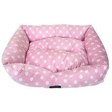 모모펫 반려동물 코지엔젤 극세사 펫쿠션, 마카롱 핑크, 1개