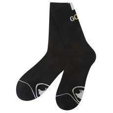 Jack Nicklaus 傑克.尼可勞斯.金熊 男款高爾夫文字襪子 LBLAM22161BKX, 1組, 黑色