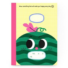 hello moris 西瓜圖畫日記本 小學1~2年級, 8個, 西瓜