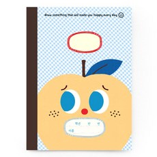 hello moris 梨子圖畫日記本 小學1~2年級, 8個, 梨子