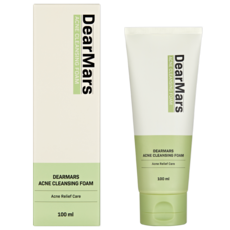 DEARMARS 男用ACNE弱鹼性溫和洗面乳, 100ml, 1條