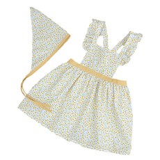 semoms 女童圍裙 + 頭巾組 荷葉邊桃樂絲