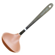 mommy's table 食品級矽膠湯勺, 1個, 甜桃色