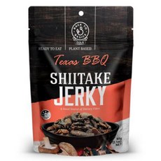 DJ&A 嚼勁十足香菇乾 德州燒烤口味, 1個, 60克