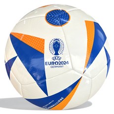 아디다스 유로24 클럽 축구공 IN937 화이트 블루, IN9371, 1개