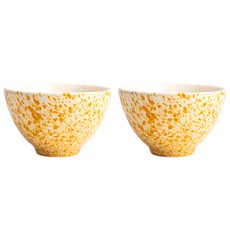보아비스타 스플레터 미니볼 10.5cm, 옐로우, 2개