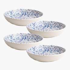 보아비스타 스플레터 찬기 L 20.5cm, 블루, 4개