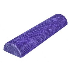 더뉴커머스 반원형 EVA 폼롤러, 퍼플, 1개