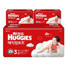 HUGGIES 好奇 Magic Comfort黏貼型尿布, 中型M, 120片