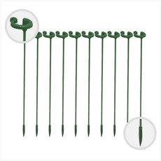 O型環植物支撐架 58cm, 10個